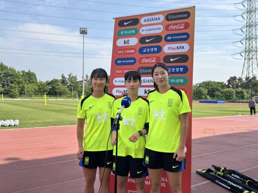 이영주(왼쪽부터), 박수정, 신나영. 사진=최서진 기자