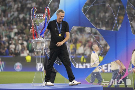 루이스 엔리케 PSG 감독. 사진=AP/뉴시스