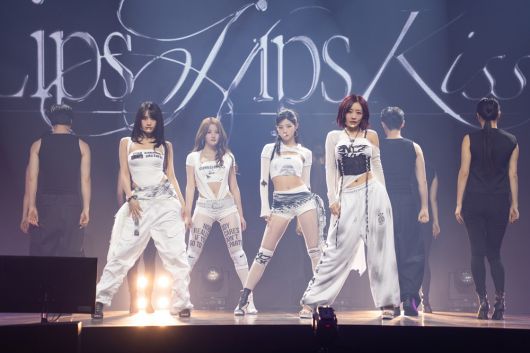 걸그룹 키스오브라이프(KISS OF LIFE) 가 9일 서울 광진구 예스24라이브홀에서 미니 4집 앨범 ‘224’(투투포) 쇼케이스에서 타이틀곡 무대를 선보이고 있다. 사진=S2엔터테인먼트