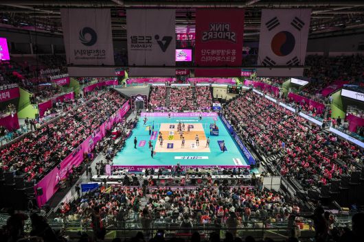 사진=뉴시스 / 프로배구 인천 삼산월드체육관