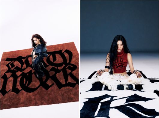 27일 컴백을 앞둔 그룹 에스파 ‘Dirty Work’의 개인 티저. 멤버 윈터(왼쪽)과 닝닝. SM엔터테인먼트 제공.