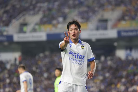 인천 박승호. 사진=한국프로축구연맹 제공