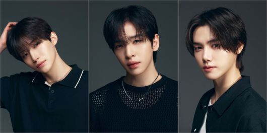 그룹 크래비티가 23일 두 번째 정규앨범 '데어 투 크래이브(Dare to Crave)'를 발표했다. 컴백에 앞서 인터뷰로 만난 정모, 앨런, 민희(왼쪽부터). 스타쉽엔터테인먼트 제공.