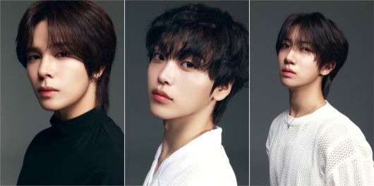 그룹 크래비티가 23일 두 번째 정규앨범 '데어 투 크래이브(Dare to Crave)'를 발표했다. 컴백에 앞서 인터뷰를 통해 만난 세림, 형준, 원진(왼쪽부터). 스타쉽엔터테인먼트 제공.