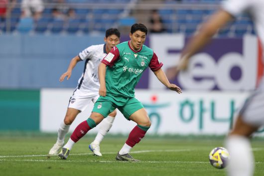 대전 주민규. 사진=한국프로축구연맹 제공