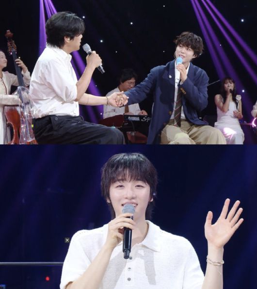 가수 이상순과 배우 박보검이 KBS2 ‘더 시즌즈–박보검의 칸타빌레’를 통해 7년 만에 재회한다.  사진 =  KBS 2TV  ‘더 시즌즈-박보검의 칸타빌레’