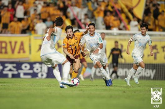 2025 하나은행 코리아컵 8강 경기가 다음 달 2일 열린다. 사진=대한축구협회 제공