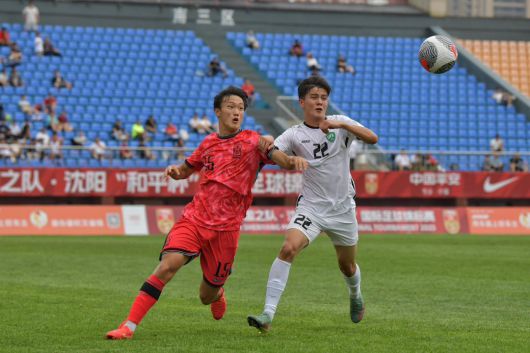 U-16 축구대표팀이 친선대회 첫 경기서 우즈벡에 1-0 승리했다. 사진=대한축구협회 제공