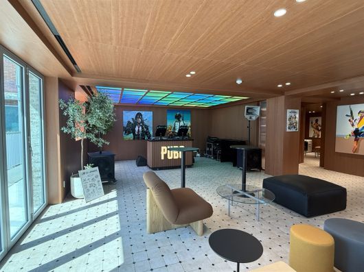 펍지 성수 카페 모습. 신정원 기자