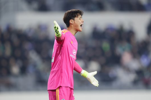 전북 골키퍼 송범근. 사진=한국프로축구연맹 제공