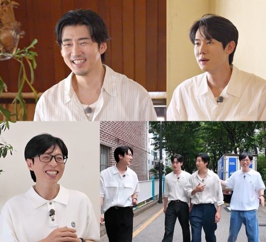 배우 윤계상이 자신만의 독특한(?) 수염 비법을 공개해 웃음을 자아냈다.  사진 = SBS