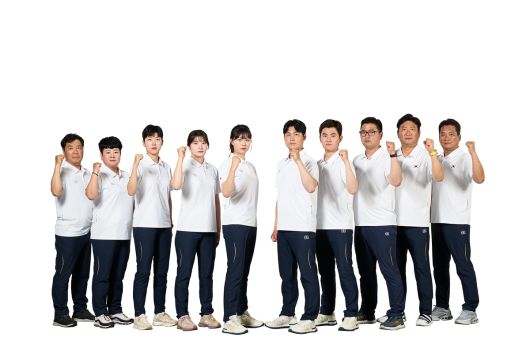 한국 양궁 국가대표팀. 사진=KIA타이거즈 제공