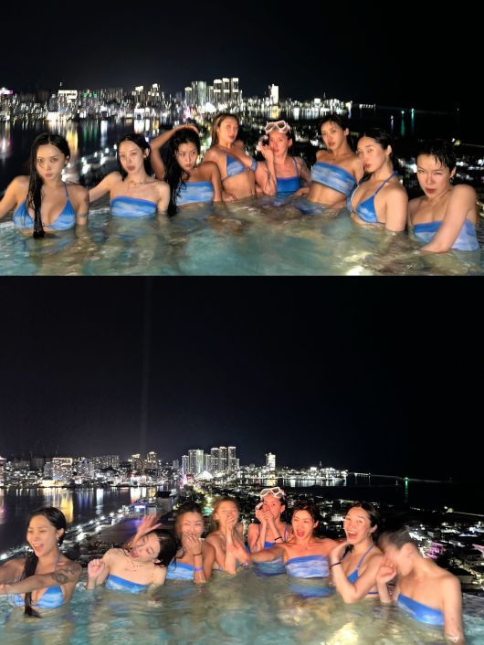 댄서 아이키가 여름 휴가를 맞아 건강미 넘치는 비키니 자태를 공개했다.  사진 = 아이키 SNS 계정