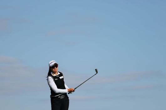 김아림이 AIG 여자오픈에 출전해 경기를 펼치고 있다. 사진=로열앤드에이션트골프클럽 제공