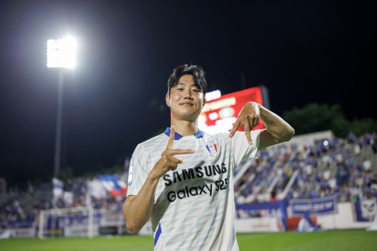 수원 삼성 김지현. 사진=한국프로축구연맹 제공