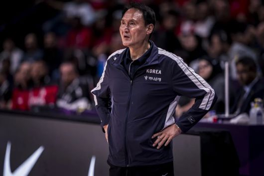 한국 남자 농구 대표팀 안준호 감독. 사진=국제농구연맹(FIBA) 제공