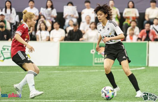 SBS 축구 예능 '골 때리는 그녀들'의 경기 장면. 공식 홈페이지 제공