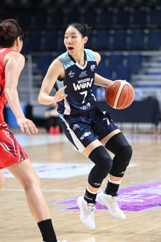 우리은행 이민지. 사진=WKBL 제공