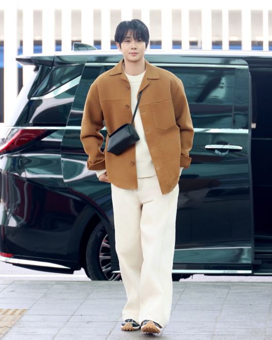 배우 최우식. 자료=아미 파리(Ami Paris) 제공