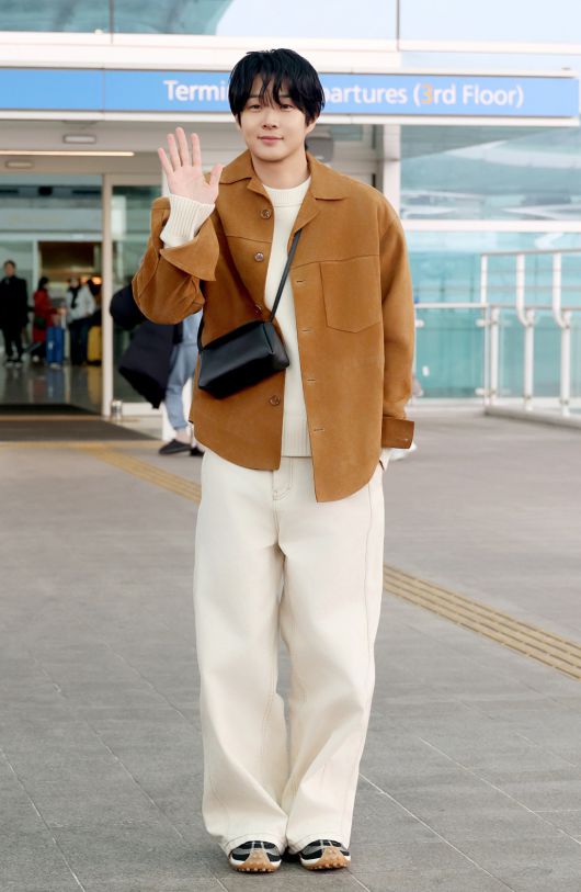 배우 최우식. 자료=아미 파리(Ami Paris) 제공