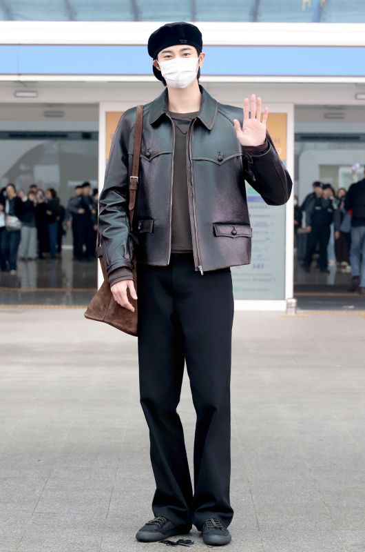 배우 변우석 출국. 자료=프라다(PRADA) 제공