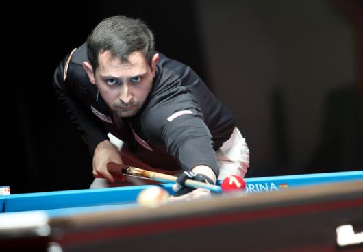 다비드 마르티네스가 경기를 펼치고 있다. 사진=PBA 제공