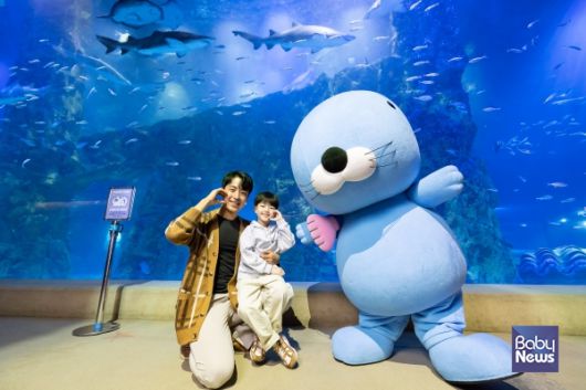 보노보노 친구들과 아쿠아리움 나들이. ⓒ롯데월드