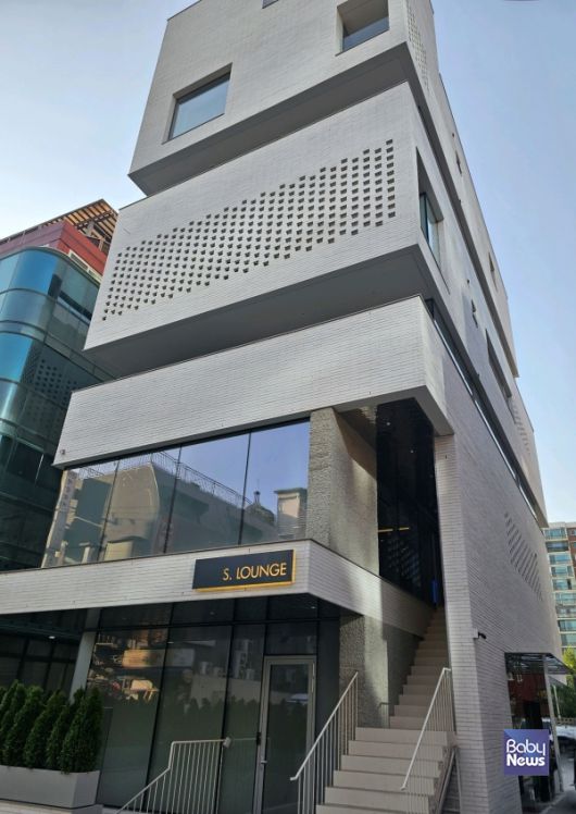 압구정 S.Lounge 외관. ⓒ삼성물산