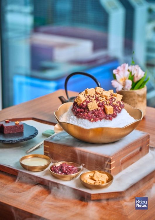 파크 하얏트 서울, 호텔 최고층 ‘더 라운지’에서 선보이는 여름 빙수 셀렉션_이미지. ⓒ파크 하얏트 서울