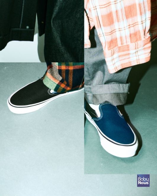 반스, OTW 바이 반스와 Engineered Garments의 협업 슬립-온 공개. ⓒ반스