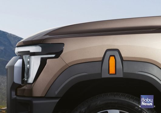 KGM 무쏘 휠 아치 가니쉬. ⓒKGM