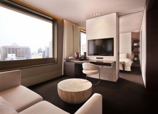 더 플라자 프리미어 스위트 객실. ⓒ한화호텔앤드리조트