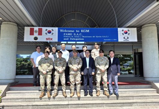 KG모빌리티 페루 육군에 렉스턴 스포츠 공급한다. 사진=KGM