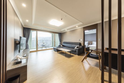 백학자유로리조트 객실/ 백학자유로리조트 제공