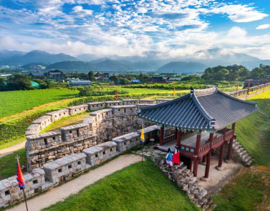 청도군 화양읍소재  '청도읍성' 전경/청도군