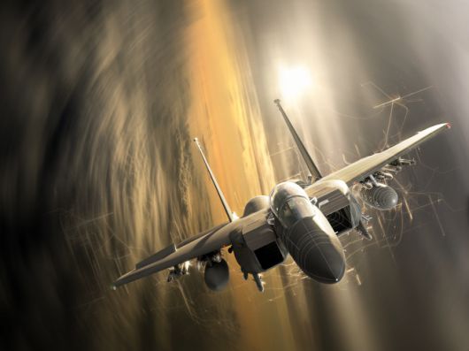 보잉은 한국 공군의 F-15K 성능개량 사업으로 기체 전방부 교체를 제안했다. 사진은 보잉의 F-15EX 그래픽./ 제공=보잉