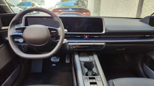 아이오닉6의 실내 모습./김정규 기자