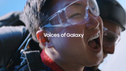 빠니보틀이 출연한 '보이시스 오브 갤럭시' 캠페인./삼성전자