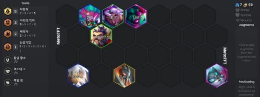 현 시점 최고의 성능을 자랑하는 렝가덱은 유물과도 잘 어울린다. /METATFT