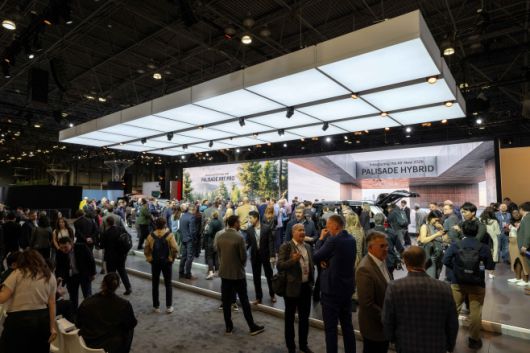 2025 뉴욕 국제 오토쇼 현대차관 전경./현대차