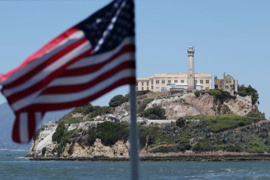 5일(현지시간) 찍은 미국 캘리포니아주 샌프란시스코의 앨커트래즈./AP·연합