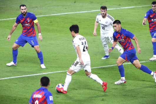 2023년 AFC 챔피언스리그에서 경기를 치르고 있는 울산HD. / 사진 전형찬 선임기자