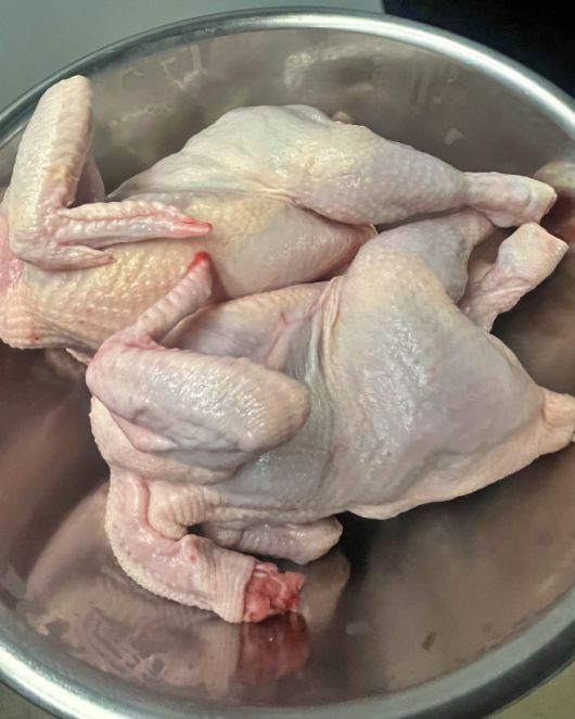 도계 과정을 마친 닭/아시아투데이