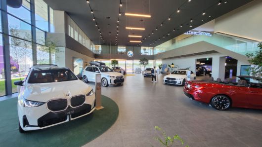 BMW 드라이빙센터 실내 모습./김정규 기자