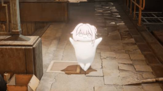 스텔라 블레이드 X 승리의 여신: 니케 DLC 트레일러에 등장한 '도로롱'. /PlayStation Korea 유튜브