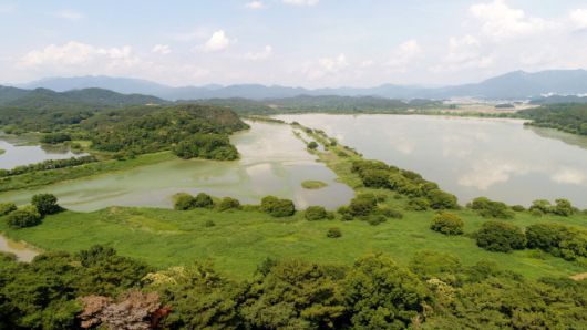 대한민국 최대 규모의 내륙습지인 우포 늪 전경…유네스코 생물권보전지역 핵심구역으로 1억 4천만년 태고의 신비를 간직하고 있다. /창녕군