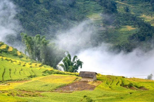 깟깟마을 계단식 논. / 하나투어 제공