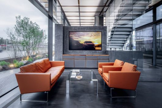 '제네시스 청주' 인도 라운지./제네시스