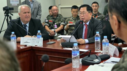 유용원 국민의힘 의원이 8일 서울 국회에서 열린 '한국형 유·무인 전력 탑재 항공모함 건조와 무인 해양전력 건설방안' 세미나에 참석해 발언하고 있다. /유용원 의원실