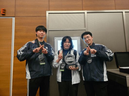 좌측부터 DRX 로하이, 레샤, 무릎. /DRX